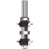 ENT EUROPEAN NORM TOOLS ENT 14840 Doppelseitiger Abrundfräser HW (HM), Schaft (C) 12 Mm, Durchmesser (A) 34,9 Mm, R1=6,35 Mm, R2=4,75 Mm, D 32 Mm, Auf Spindel Montiert