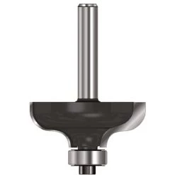 ENT EUROPEAN NORM TOOLS ENT 14870 Karnisfräser HW (HM), Schaft (C) 6 Mm, Durchmesser (A) 31,8 Mm, B 12,7 Mm, R 4,8 Mm, D 32 Mm, Mit Kugellager