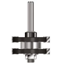 ENT EUROPEAN NORM TOOLS ENT 17410 Nut- Und Federgarnitur HW (HM), Schaft (C) 12 Mm, Durchmesser (A) 41 Mm, B 6,35 Mm, E 9,5mm, D 40 Mm, Mit Kugellager