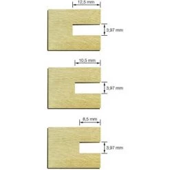 ENT EUROPEAN NORM TOOLS ENT 16460 Flachdübelfräser HW (HM), Schaft (C) 8 Mm, Durchmesser (A) 47 Mm, B 3,97 Mm, D 32 Mm, Mit 3 Kugellager -Verkauf von Planfräsen, Nuten und Fasen 11695525 4