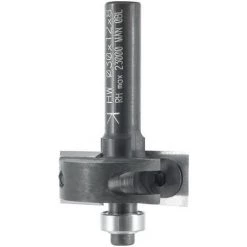 ENT EUROPEAN NORM TOOLS ENT 20310 Wendeplatten Falzfräser HW (HM), Schaft (C) 8 Mm, Durchmesser (A) 30 Mm, B 12 Mm, T 10 Mm, GL 50 Mm, Mit Kugellager