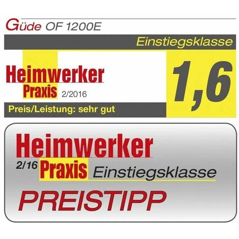 GÜDE® Güde Oberfräse OF 1200 E Mit Oberfräsentisch Fräsmaschine Set Mit Zubehör Fräse 5 GÜDE® Güde Oberfräse OF 1200 E Mit Oberfräsentisch Fräsmaschine Set Mit Zubehör Fräse – Bild 3