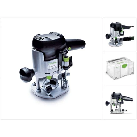 Festool OF 1010 EBQ-Plus Oberfräse 1010W 55mm Hub Im Systainer ( 574335 ) + Zubehör 4 Festool OF 1010 EBQ-Plus Oberfräse 1010W 55mm Hub Im Systainer ( 574335 ) + Zubehör – Bild 2