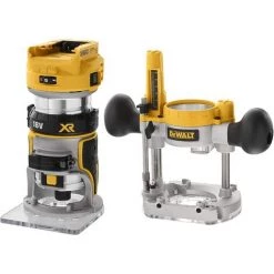 DeWALT DCW604N Akku Kombifräse Oberfräse Kantenfräse Bürstenlos 18V Solo Gerät