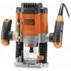 BLACK & DECKER BLACK+DECKER KW1200E Oberfräse 1200W 55mm 230V Mit Zubehör -Verkauf von Planfräsen, Nuten und Fasen 28040771 1