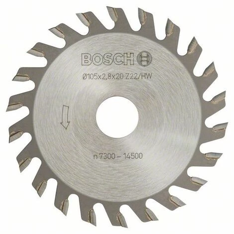 Bosch Professional Scheibenfräser, 22, 20 Mm, 2,8 Mm 3 Bosch Professional Scheibenfräser, 22, 20 Mm, 2,8 Mm