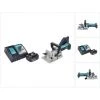 Makita DPJ 180 RF1 Akku Nutfräse 18 V 100 Mm + 1x Akku 3,0 Ah + Ladegerät -Verkauf von Planfräsen, Nuten und Fasen 30480108 1