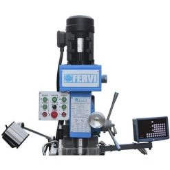 FRÄSMASCHINE VERTICAL UNIVERSAL FASKOPF METALLBEARBEITUNG 400V 1,5kW FERVI F050U -Verkauf von Planfräsen, Nuten und Fasen 32506747 3