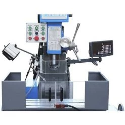 FRÄSMASCHINE VERTICAL UNIVERSAL FASKOPF METALLBEARBEITUNG 400V 1,5kW FERVI F050U -Verkauf von Planfräsen, Nuten und Fasen 32506747 4