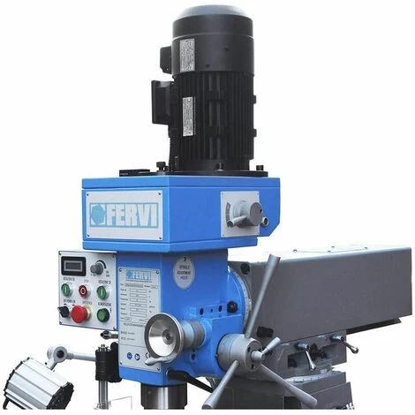FRÄSMASCHINE VERTICAL MIT INVERTER METALLBEARBEITUNG 400V 2,2kW FERVI F050I 5 FRÄSMASCHINE VERTICAL MIT INVERTER METALLBEARBEITUNG 400V 2,2kW FERVI F050I – Bild 3