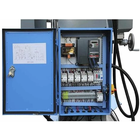 FRÄSMASCHINE VERTICAL MIT INVERTER METALLBEARBEITUNG 400V 2,2kW FERVI F050I 7 FRÄSMASCHINE VERTICAL MIT INVERTER METALLBEARBEITUNG 400V 2,2kW FERVI F050I – Bild 5
