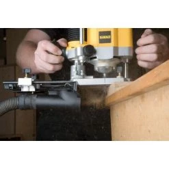 DeWALT DW621 Elektronik Oberfräse Fräsmaschine 1100 W Mit Parallelanschlag -Verkauf von Planfräsen, Nuten und Fasen 35486480 5