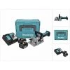 Makita DPJ 180 RFJ Akku Nutfräse 18 V 100 Mm + 2x Akku 3,0 Ah + Ladegerät + Makpac -Verkauf von Planfräsen, Nuten und Fasen 36984761 1