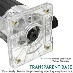 GISAM Oberfräsen 880W 21V 2Batterie 6.35mm (1/4") -Verkauf von Planfräsen, Nuten und Fasen 41440985 4