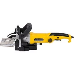 VARO Powerplus Flachdübelfräse Holzfräse Nutfräse 900 W Formfederfräse Staubfangsack -Verkauf von Planfräsen, Nuten und Fasen 44000850 2