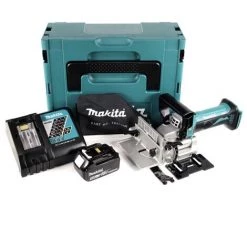 Makita DPJ 180 RT1J 18 V Li-Ion Akku Nutfräse Im Makpac + 1 X 5,0 Ah Akku + Ladegerät -Verkauf von Planfräsen, Nuten und Fasen 51274287 3