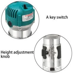INSMA 3000W Elektrische Trimmer Tischlermaschine 220V EU -Verkauf von Planfräsen, Nuten und Fasen 51782390 4