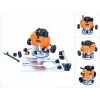 Triton JOF001 Oberfräse Kompakt 1010 Watt 59 Mm Hub + Anschlag