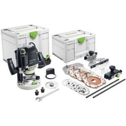 Festool Oberfräse OF 2200 EB-Set 576220 Spannzange Ø 8/12mm Systainer SYS3 M 337