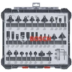 Triton JOF001 Oberfräse 1010 Watt 59 Mm Hub + Anschlag + 30 Tlg. Fräser Set -Verkauf von Planfräsen, Nuten und Fasen 54377234 4