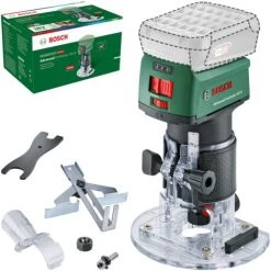 Bosch Akku Kantenfräser AdvancedTrimRouter 18V-8 (ohne Akku, 18 Volt System, Bürstenloser Motor)