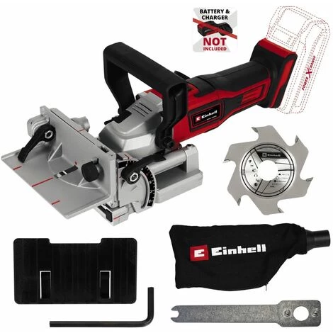 EINHELL 18 V Akku-Flachdübelfräse TE-BJ 18 Li Power X-Change | Solo-Gerät 2 EINHELL 18 V Akku-Flachdübelfräse TE-BJ 18 Li Power X-Change | Solo-Gerät