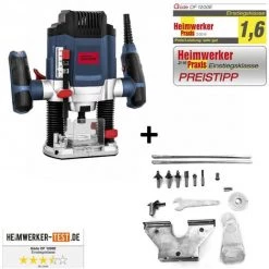 GÜDE® Set Güde Oberfräse Fräse OF 1200 Watt Tisch-Fräsmaschine + Oberfräsentisch -Verkauf von Planfräsen, Nuten und Fasen 60670909 2