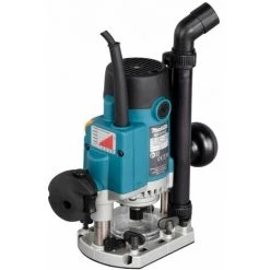 MAKITA Oberfräse RP1111CJFA | 1.100 W Inkl. D-53556 12-teiligem Fräser-Set Im MAKPAC -Verkauf von Planfräsen, Nuten und Fasen 62267211 3