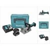 Makita DPJ 180 RTJ Akku Nutfräse 18 V 100 Mm + 2x Akku 5,0 Ah + Ladegerät + Makpac -Verkauf von Planfräsen, Nuten und Fasen 62397716 1