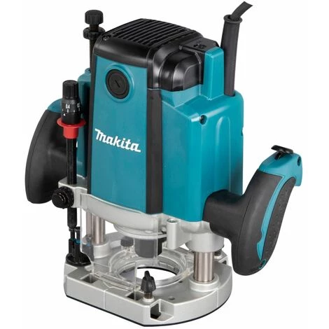 MAKITA Oberfräse RP1802XJ | 1.850 Watt Inkl. D-53556 12-teiligem Fräser-Set Im MAKPAC 3 MAKITA Oberfräse RP1802XJ | 1.850 Watt Inkl. D-53556 12-teiligem Fräser-Set Im MAKPAC