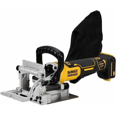 DeWALT Akku-Flachdübelfräse DCW682NT, Lamellenfräse, Holzfräse, Fugenfräse, Inkl. T-STAK-Box, 18V 3 DeWALT Akku-Flachdübelfräse DCW682NT, Lamellenfräse, Holzfräse, Fugenfräse, Inkl. T-STAK-Box, 18V