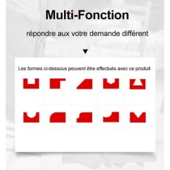 BLACKPINE – 220 V 800 W Elektrischer Holzfräser Trimmerfräser, 30000 U/min, Φ 6,35 Mm -Verkauf von Planfräsen, Nuten und Fasen 63781874 3