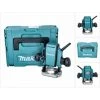 Makita RP 0900 XJ Oberfräse 900 Watt 6 / 8 Mm + Koffer -Verkauf von Planfräsen, Nuten und Fasen 65361412 1