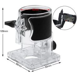 QERSTA Holzschneidemaschinensockel Für Makita RT0701C Worx WU601 -Verkauf von Planfräsen, Nuten und Fasen 67155924 5