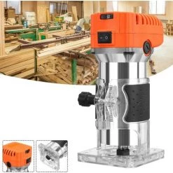INSMA Electric Einhandfräse Trimmer Router Kanten Laminate Holzfräse Multifräse -Verkauf von Planfräsen, Nuten und Fasen 67272671 4