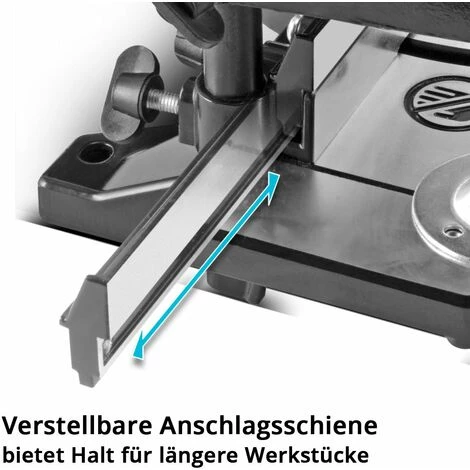 STAHLWERK KS-210 ST Kappsäge / Trennsäge / Gehrungssäge Mit 1200 Watt Und Zuschaltbarem Laser, Beidseitig Schwenkbar Bis 45 Grad Inklusive 210 Mm Präzisions-Sägeblatt 6 STAHLWERK KS-210 ST Kappsäge / Trennsäge / Gehrungssäge Mit 1200 Watt Und Zuschaltbarem Laser, Beidseitig Schwenkbar Bis 45 Grad Inklusive 210 Mm Präzisions-Sägeblatt – Bild 4