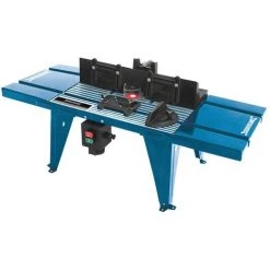 TROMMELTISCHE MIT WINKELMESSER 850 X 330 MM SILVERLINE 460793