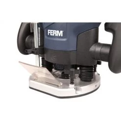 FERM Oberfräse - 1300W - Arbeitsbeleuchtung - Inkl. 6-teiliges Frässet, Parallel- Und Schablonenführung -Verkauf von Planfräsen, Nuten und Fasen 8724029 5